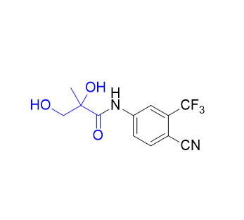 比卡鲁胺杂质01,N-(4-cyano-3-(trifluoromethyl)phenyl)-2,3-dihydroxy-2-methylpropanamide