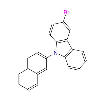 N-(2-萘基)-3-溴咔唑,3-Bromo-9-(naphthalen-2-yl)-9H-carbazole