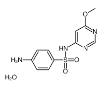 磺胺间甲氧嘧啶水合物,Sulfamonomethoxine hydrate