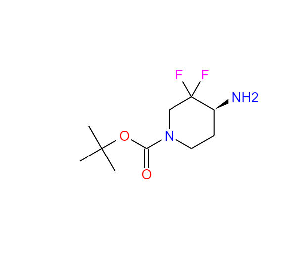 (S)-4-氨基-3，3-二氟哌啶-1-羧酸叔丁酯,(S)-tert-butyl 4-amino-3,3-difluoropiperidine-1-carboxylate