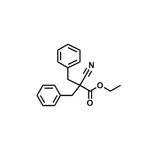 2-苄基-2-氰基-3-苯基丙酸乙酯,Ethyl 2-benzyl-2-cyano-3-phenylpropanoate