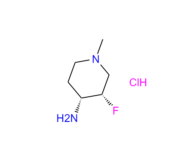 (3S,4R)-3-氟-1-甲基哌啶-4-胺二鹽酸鹽,(3S,4R)-3-fluoro-1-methylpiperidin-4-amine dihydrochloride