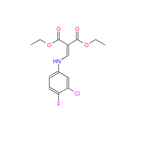 二乙基 2-(((3-氯-4-氟苯基)氨基)亚甲基)丙二酸酯,diethyl [[(3-chloro-4-fluorophenyl)amino]methylene]malonate