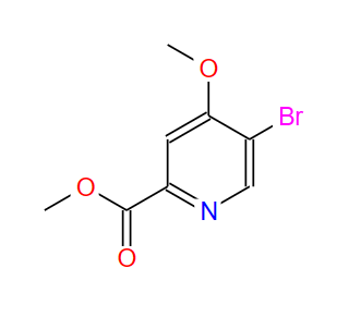 5-溴-4-甲氧基-2-吡啶甲酸甲酯,Methyl 5-bromo-4-methoxypicolinate
