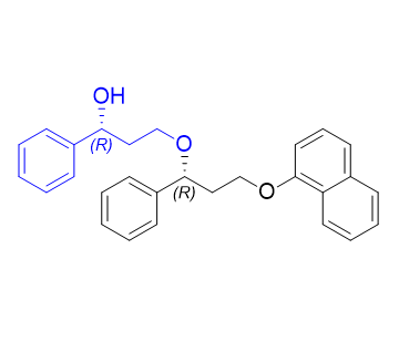 达泊西汀杂质06,(R)-3-((R)-3-(naphthalen-1-yloxy)-1-phenylpropoxy)-1-phenylpropan1-ol