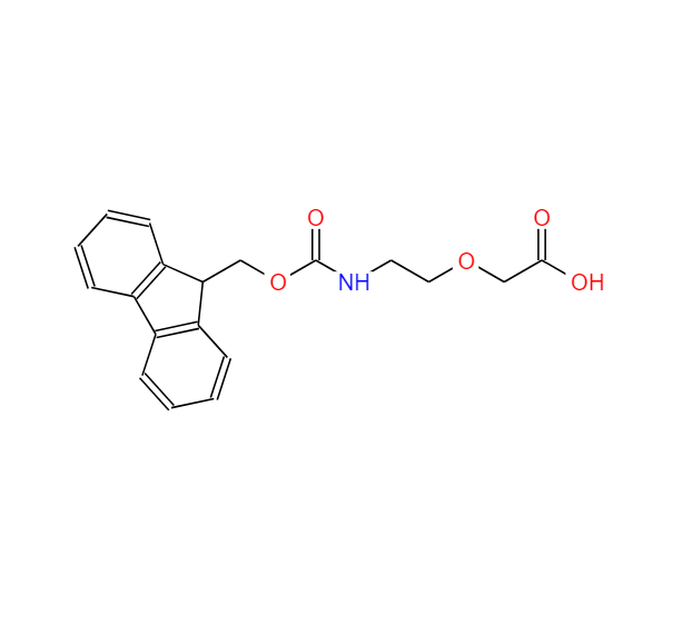 FMOC- 5-氨基-3-氧戊酸,5-(9-FLUORENYLMETHYLOXYCARBONYL-AMINO)-3-OXAPENTANOIC ACID