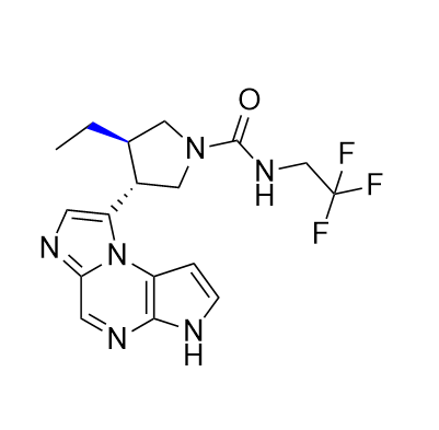 乌帕替尼杂质07,(3R,4R)-3-ethyl-4-(3H-imidazo[1,2-a]pyrrolo[2,3-e]pyrazin-8-yl)- n-(2,2,2-trifluoroethyl)pyrrolidine-1-carboxamide