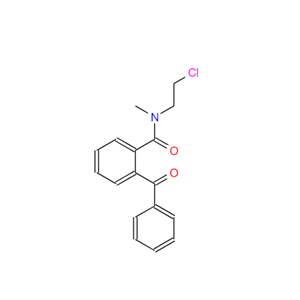 2-苯甲酰基-N-(2-氯乙基)-N-甲基苯甲酰胺,O-BENZOYL-N-(2-CHLOROETHYL)-N-METHYLBENZAMIDE