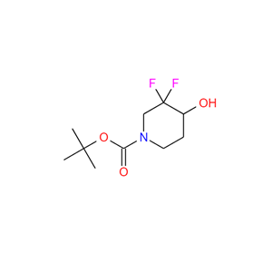 3,3-二氟-4-羟基-1-哌啶羧酸叔丁酯,1-Piperidinecarboxylic acid, 3,3-difluoro-4-hydroxy-, 1,1-diMethylethyl ester