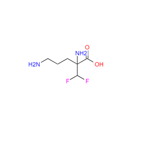 2-(二氟甲基)-DL-鸟氨酸,2-(Difluoromethyl)-DL-ornithine