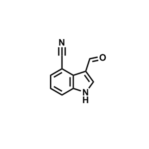3-甲酰基-1H-吲哚-4-甲腈  53269-35-5