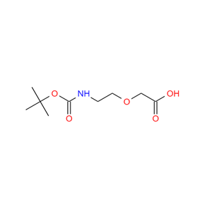 5-叔丁氧羰基氨基-3-氧杂戊酸,Acetic acid, [2-[[(1,1-dimethylethoxy)carbonyl]amino]ethoxy]- (9CI)