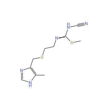 西咪替丁二缩物,N-Cyano-N-[2-(5-methylimidazole-4-methylthio)ethyl]-S-methyl isothiourea