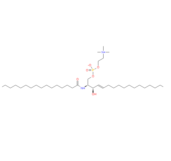 N-棕榈酰-D-赤型鞘氨酰磷酸胆碱,N-PALMITOYL-D-SPHINGOMYELIN