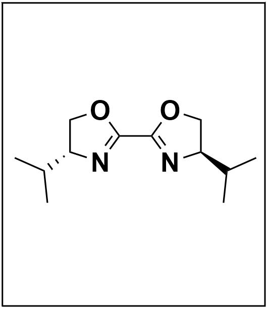 (4S,4'S)-4,4'-二异丙基-4,4',5,5'-四氢-2,2'-双噁唑,(S,S)-4,4′-diisopropyl-4,5,4′,5′-tetrahydro[2.2]bioxazolyl