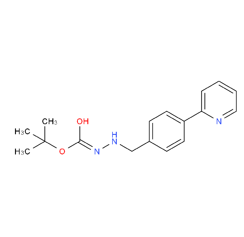 2-[4-(2-吡啶基)苄基]-肼羧酸叔丁酯,tert-Butyl 2-(4-(pyridin-2-yl)benzyl)hydrazinecarboxylate