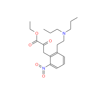 2-[2-(二丙基氨基)乙基]-6-硝基苯基丙酮酸乙酯,Ethyl 3-[2-[2-(dipropylamino)ethyl]-6-nitrophenyl]-2-oxopropanoate