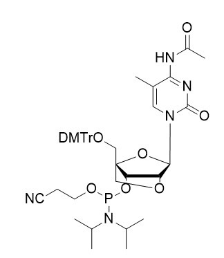 5'-O-DMTr-2'-O-4'-C-Locked-5-Me-C(Ac)Phosphoramidite,5'-O-DMTr-2'-O-4'-C-Locked-5-Me-C(Ac)Phosphoramidite