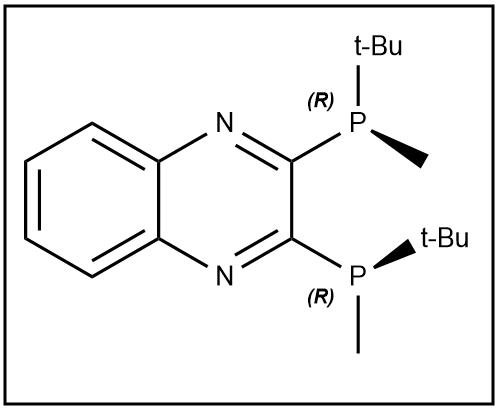 (R,R)-2,3-双(叔丁基甲基膦基)喹喔啉,(R,R)-2,3-Bis(tert-butylmethylphosphino)quinoxaline