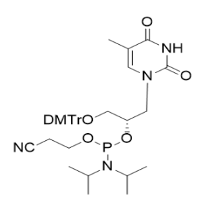 (S)-GNA-胸腺嘧啶亚磷酰胺单体,T-(S)-GNAphosphoramidite