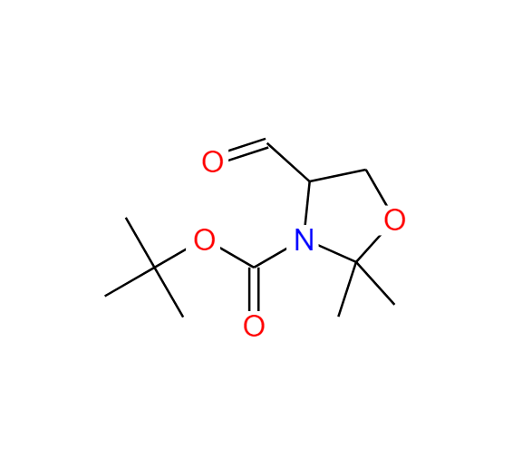 1,1-二甲基-(R,S)-4-甲酰基-2,2-二甲基-3-噁唑啉羧酸乙酯,1,1-DIMETHYLETHYL-(R,S)-4-FORMYL-2,2-DIMETHYL-3-OXAZOLIDINECARBOXYLATE