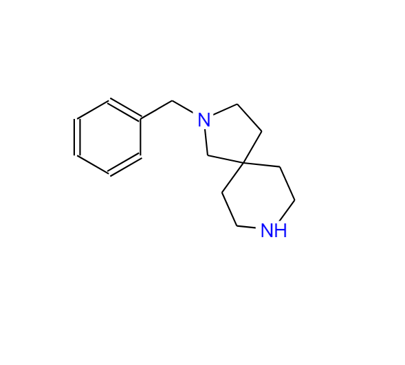 2-(苯基甲基)-2,8-二氮雜螺[4.5]癸烷,2-benzyl-2,8-diazaspiro[4.5]decane