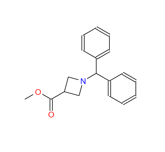 1-二苯甲基氮杂环丁烷-3-甲酸甲酯,METHYL 1-(DIPHENYLMETHYL)AZETIDINE-3-CARBOXYLATE