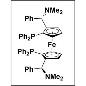 (RP,R′P)-1,1′-双[(S)-Α-(二甲氨基)苄基]-2,2′-双(二苯基膦)二茂铁 223725-09-5