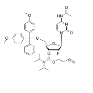 N-乙酰基-5'-O-(4,4-二甲氧基三苯甲基)-2'-脱氧-2'-氟胞苷-3'-(2-氰基乙基-N,N-二异丙基)亚磷酰胺