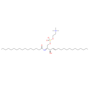 N-棕榈酰-D-赤型鞘氨酰磷酸胆碱