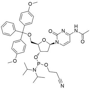N4-乙酰基5'-O-DMT-脱氧胞苷-3'-氰乙氧基亚磷酰胺