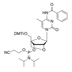 2’-O-4’-C-Locked-5-Me-C(Bz) Phosphoramidite