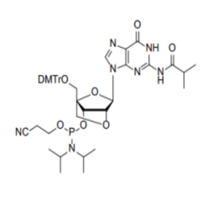 2-iBu-2'-O-4'-C-Locked-G-CE-Phosphoramidite