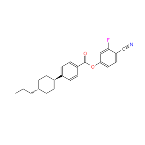 反-4-(4-正丙基环己基)苯甲酸-3-氟-4-氰基苯酯,3-Fluoro-4-cyanophenyl trans-4-(4-n-propylcyclohexyl)-benzoate