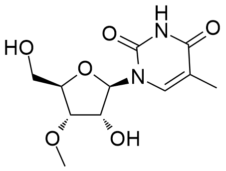 3’-甲氧基-5-甲基尿苷,3'-O-Methyl-5-Methyluridine