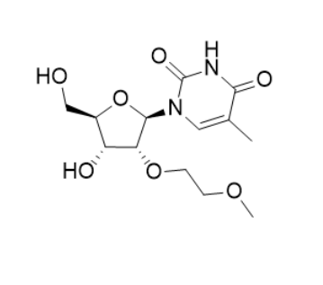 2'-O-(2-甲氧基乙基)-5-甲基尿苷,2'-O-(2-Methoxyethyl)-5-methyluridine