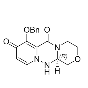 (R)-7-苄氧基-3,4,12,12A-四氢-1H-[1,4]联氮[3,4-C]吡啶并[2,1-F][1,2,4]三嗪-6,8-二酮,(R)-7-(benzyloxy)- 3,4,12,12a-tetrahydro- 1H-[1,4]oxazino[3,4- c]pyrido[2,1-f][1,2,4]- triazine-6,8-dione