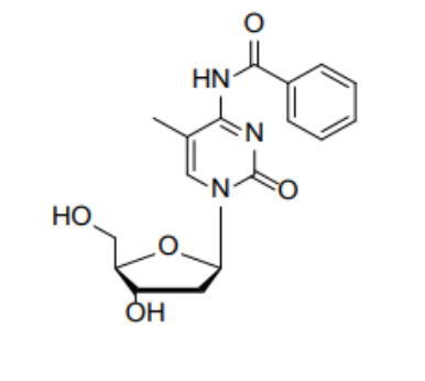 N4-苯甲酰基-5-甲基-脫氧胞苷,N4-Benzoyl-5-Methyl-2'-deoxycytidine