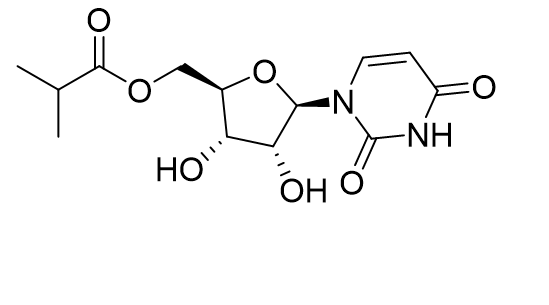 ((2R,3S,4R,5R)-5-(2,4-二氧代-3,4-二氢嘧啶-1(2H)-基)-3,4-二羟基四氢呋喃-2-基)甲基 异丁酸酯,((2R,3S,4R,5R)-5-(2,4-dioxo-3,4-dihydropyrimidin-1(2H)-yl)-3,4-dihydroxytetrahydrofuran-2-yl)methyl isobutyrate