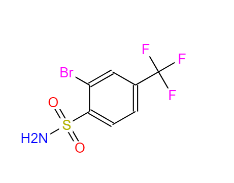 2-溴-4-(三氟甲基)苯磺酰胺,2-BROMO-4-(TRIFLUOROMETHYL)BENZENESULFONAMIDE