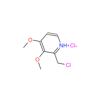 2-氯甲基-3,4-二甲氧基吡啶盐酸盐,2-Chloromethyl-3,4-dimethoxypyridinium chloride