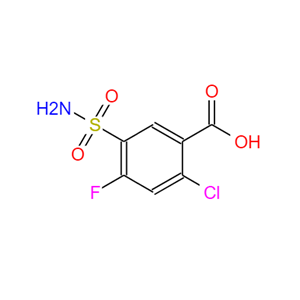 2-氯-4-氟-5-氨磺酰基苯甲酸 4793-24-2