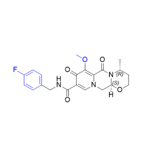 多替拉韦杂质09,(4R,12aS)-N-(4-fluorobenzyl)-7-methoxy-4-methyl-6,8-dioxo-3,4,6, 8,12,12a-hexahydro-2H-pyrido[1