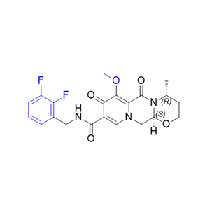 多替拉韦杂质11,(4R,12aS)-N-(2,3-difluorobenzyl)-7-methoxy-4-methyl-6,8-dioxo-3, 4,6,8,12,12a-hexahydro-2H-pyrido[1