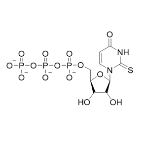 ((2R,3S,4R,5R)-3,4-dihydroxy-5-(4-oxo-2-thioxo-3,4-dihydropyrimidin-1(2H)-yl)tetrahydrofuran-2-yl)methyl triphosphate