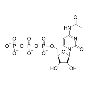 ((2R,3S,4R,5R)-5-(4-acetamido-2-oxopyrimidin-1(2H)-yl)-3,4-dihydroxytetrahydrofuran-2-yl)methyl triphosphate