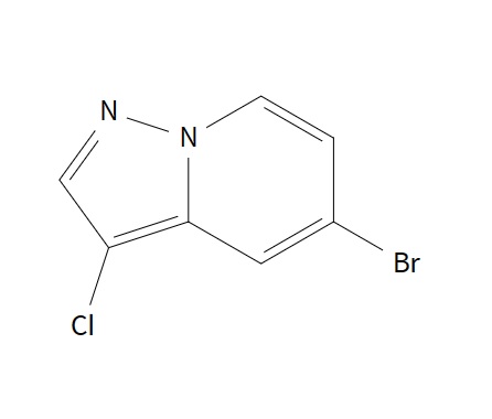 5-溴-3-氯吡唑并[1,5-A]吡啶,Pyrazolo[1,5-a]pyridine, 5-bromo-3-chloro-