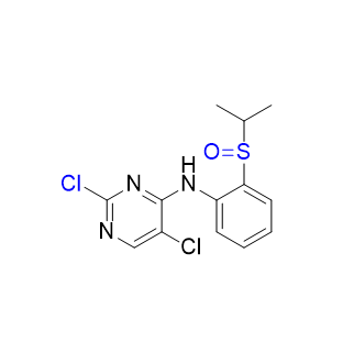 色瑞替尼雜質(zhì)16,2,5-dichloro-N-(2-(isopropylsulfinyl)phenyl)pyrimidin-4-amine