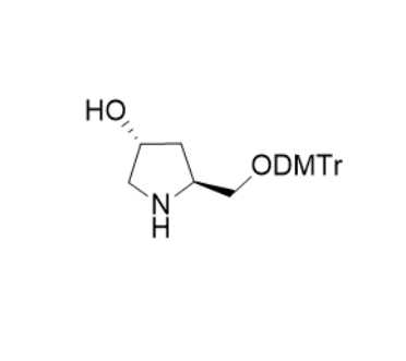(3R,5S)-5-{[双(4-甲氧基苯基)(苯基)甲氧基]甲基}吡咯烷-3-醇,(3R,5S)-5-((bis(4-methoxyphenyl)(phenyl)methoxy)methyl)pyrrolidin-3-ol