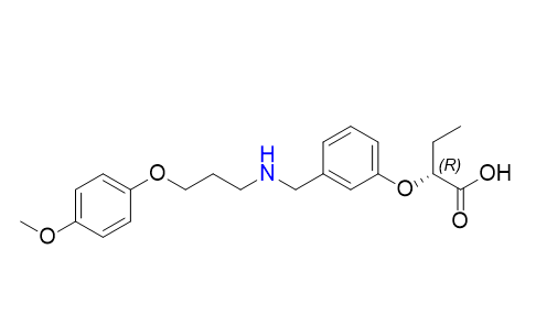 佩玛贝特杂质10,(R)-2-(3-(((3-(4-methoxyphenoxy)propyl)amino)methyl)phenoxy)butanoic acid